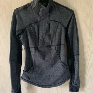 Lululemon herringbone half zip pullover